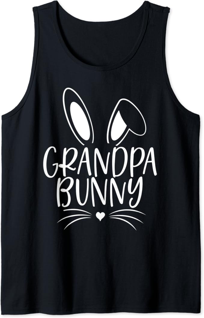 Amazoncom grandpa bunny papa funny matching family easter men tank Amazoncom grandpa bunny papa funny matching family easter men tank